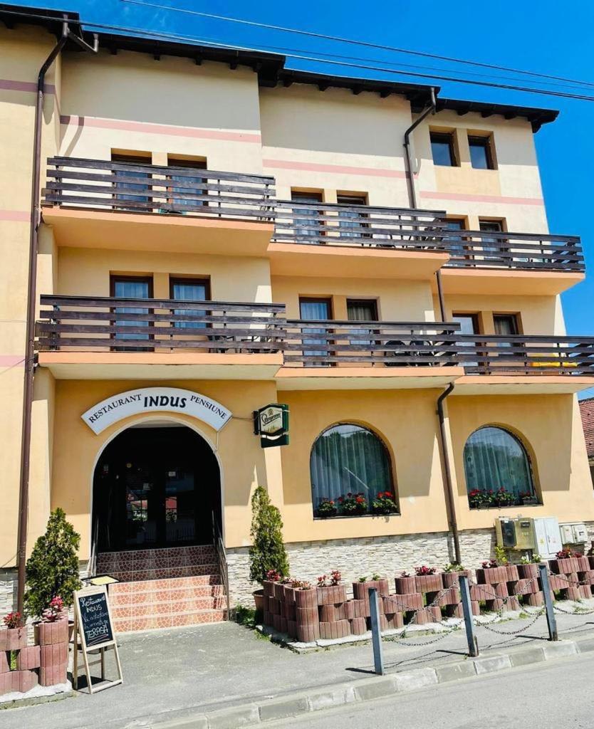 Pensiune Restaurant Indus Ocna Sibiului Exterior foto