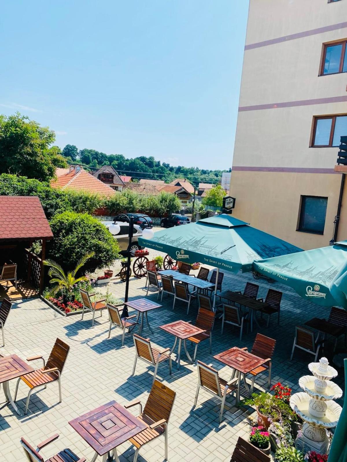 Pensiune Restaurant Indus Ocna Sibiului Exterior foto